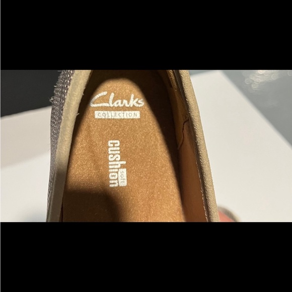 Clarks Collection Women's Espadrilles Gold Metallic Azella Major Shoes Sz 8 - Picture 6 of 9